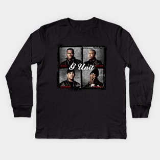 G-Unit Box Design Kids Long Sleeve T-Shirt